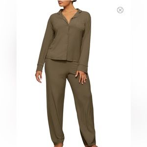 Skims Soft Longe Rib Pajamas